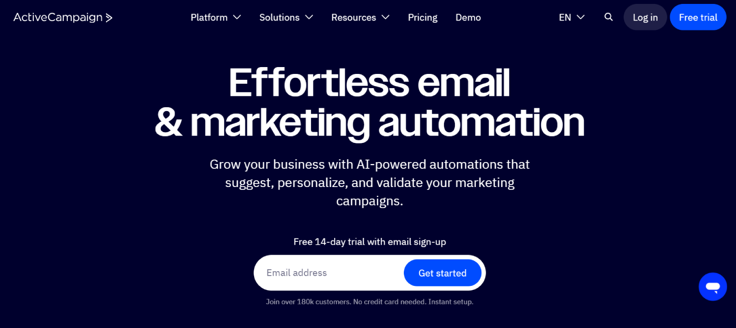 ActiveCampaign e-mailautomatisering